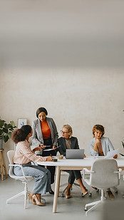 Group of people meeting