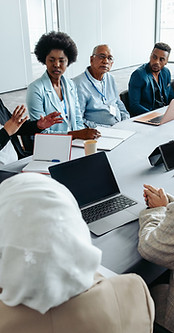 Group of people meeting 2